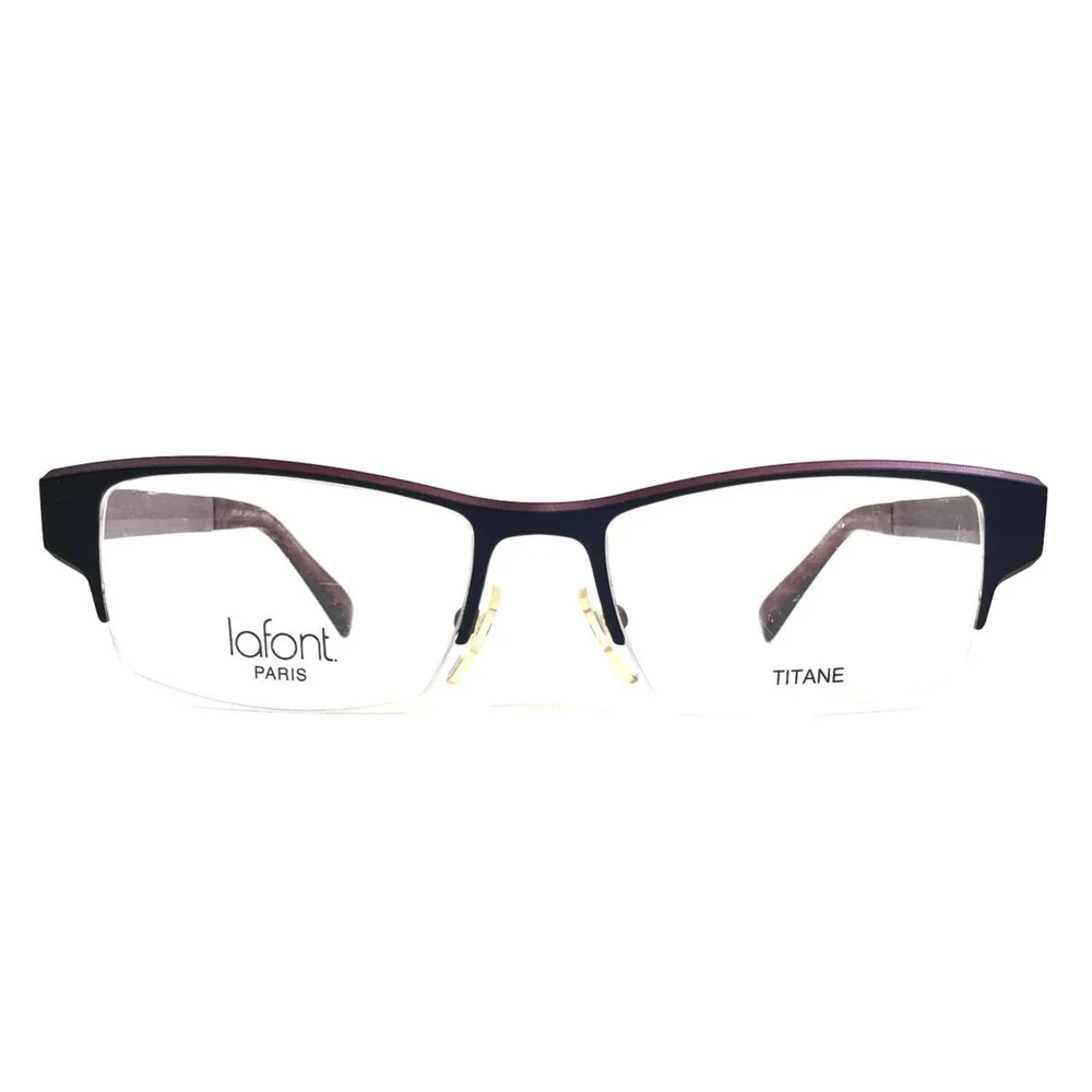 Jean Lafont Eyeglasses Frames HARMONIE 334 Purple Blue Square 51-17-135